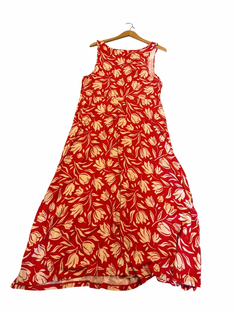 Cabi 6393 Tearoom Red Floral Dress Size Large - Picture 4 of 8